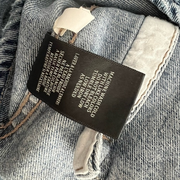 BLANK NYC | Distressed Denim Button Up Jacket - Picture 11 of 12